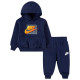 Nike Βρεφικές φόρμες σετ Club Chenille Po Hoody Jogger Set